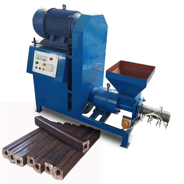 Waste Hard Wood Sawdust Briquette Charcoal Making Machine