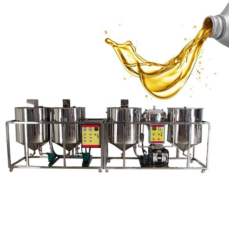 Peanut Oil Refining Machine Plant