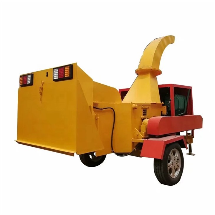 Diesel Engine Branch Crusher Wood Chipper Branch Shredder