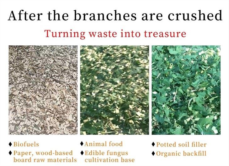 Mushroom Production Wood Shredder