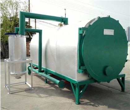 Pece na karbonizáciu dreva na drevené uhlie