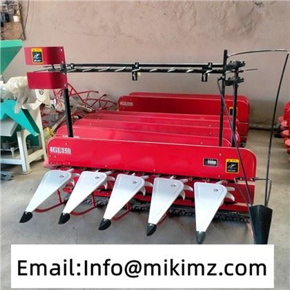 Mini zhrňovač kukurice Traktor na kombajn na pšenicu